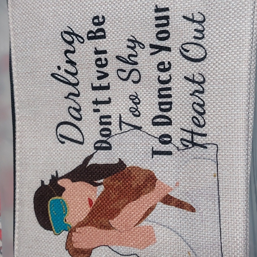 Makeup Travel Bag "Dance Your Heart Out" NEW